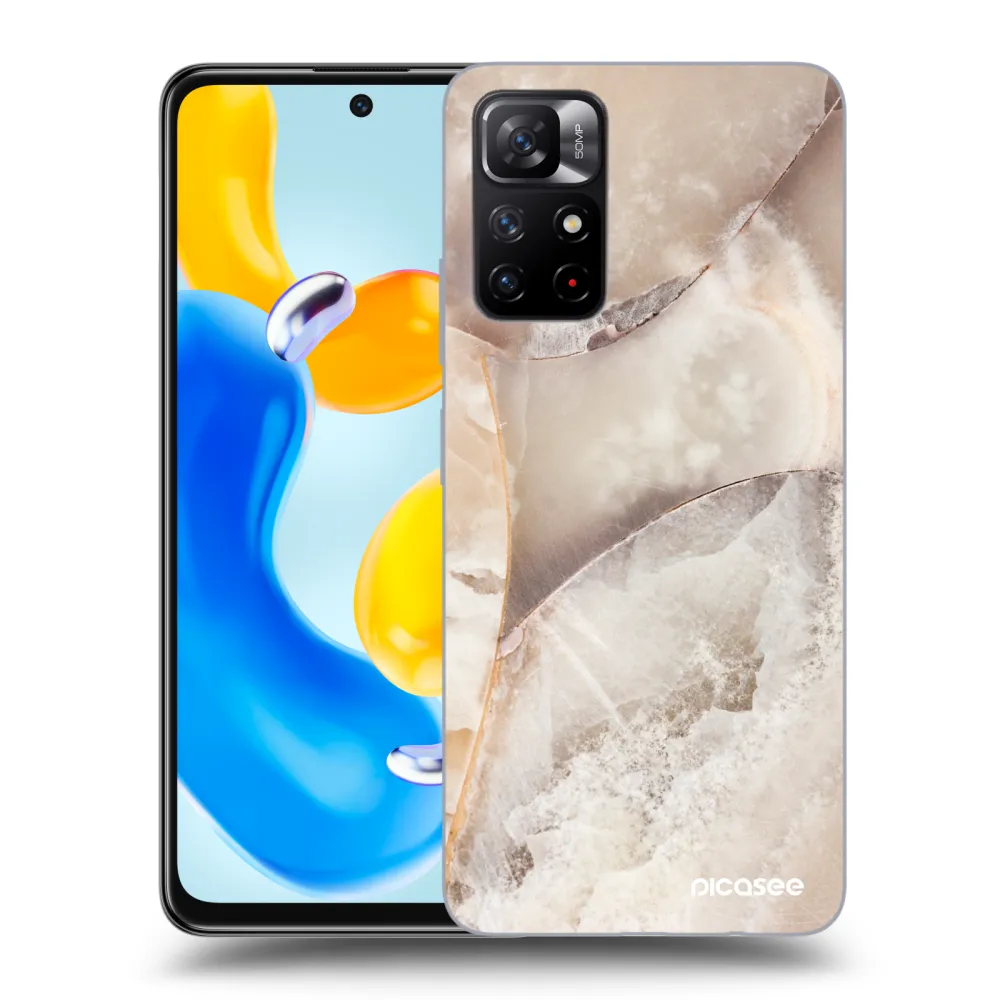 Picasee ULTIMATE CASE pentru Xiaomi Redmi Note 11S 5G - Cream marble