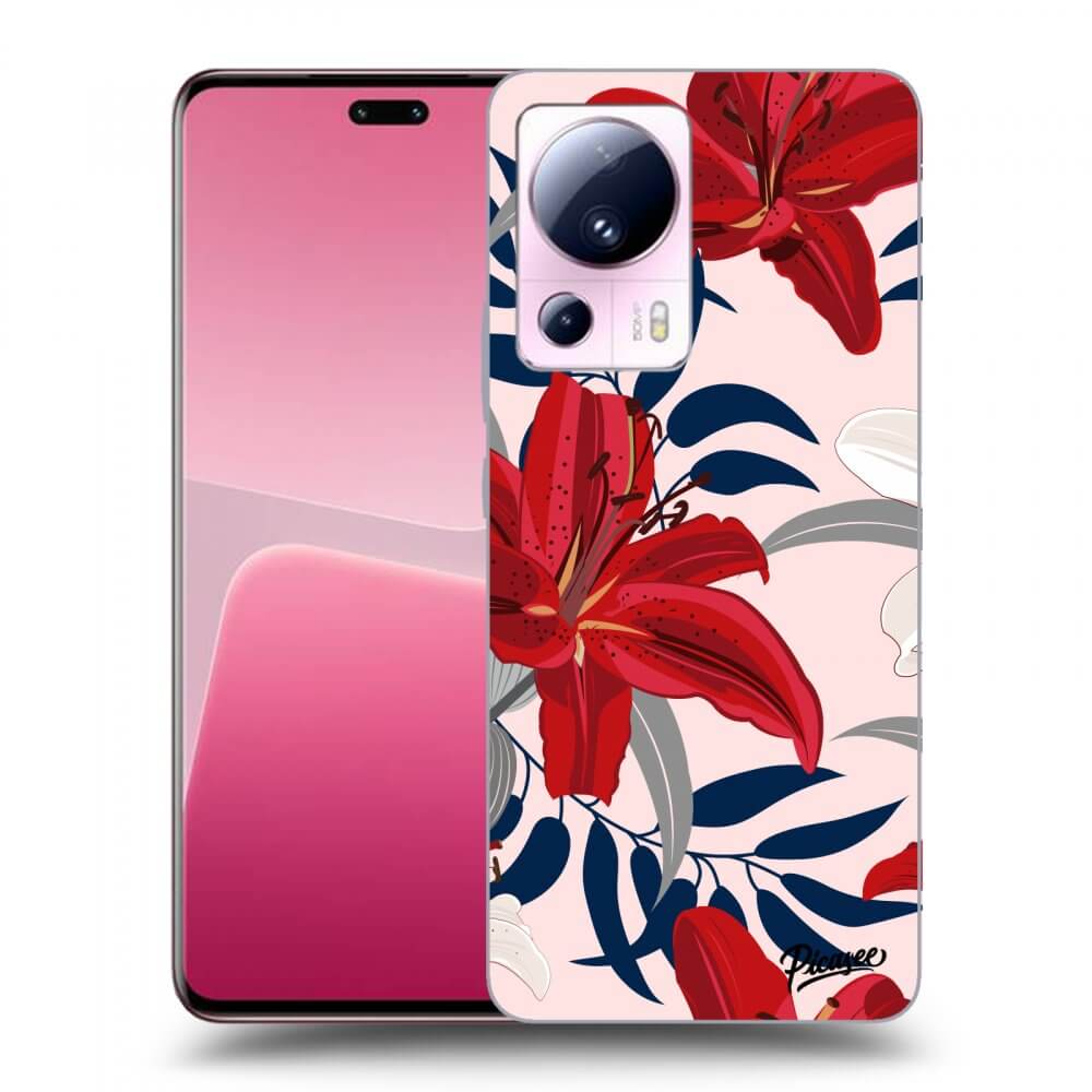 Picasee ULTIMATE CASE pentru Xiaomi 13 Lite - Red Lily