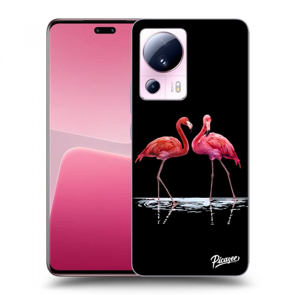 Picasee ULTIMATE CASE pentru Xiaomi 13 Lite - Flamingos couple