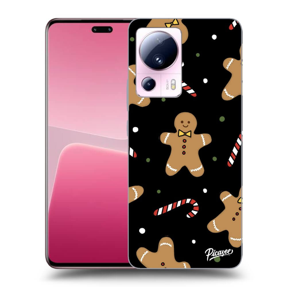 Picasee husă neagră din silicon pentru Xiaomi 13 Lite - Gingerbread