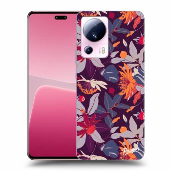 Husă pentru Xiaomi 13 Lite - Purple Leaf