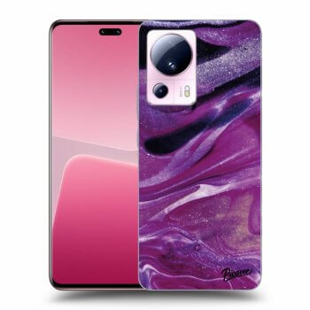 Husă pentru Xiaomi 13 Lite - Purple glitter