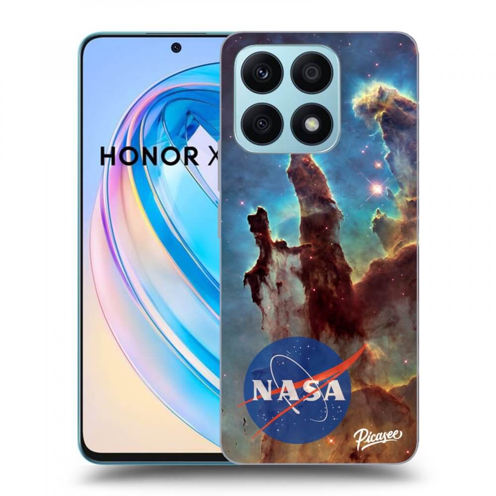 Picasee husă transparentă din silicon pentru Honor X8a - Eagle Nebula