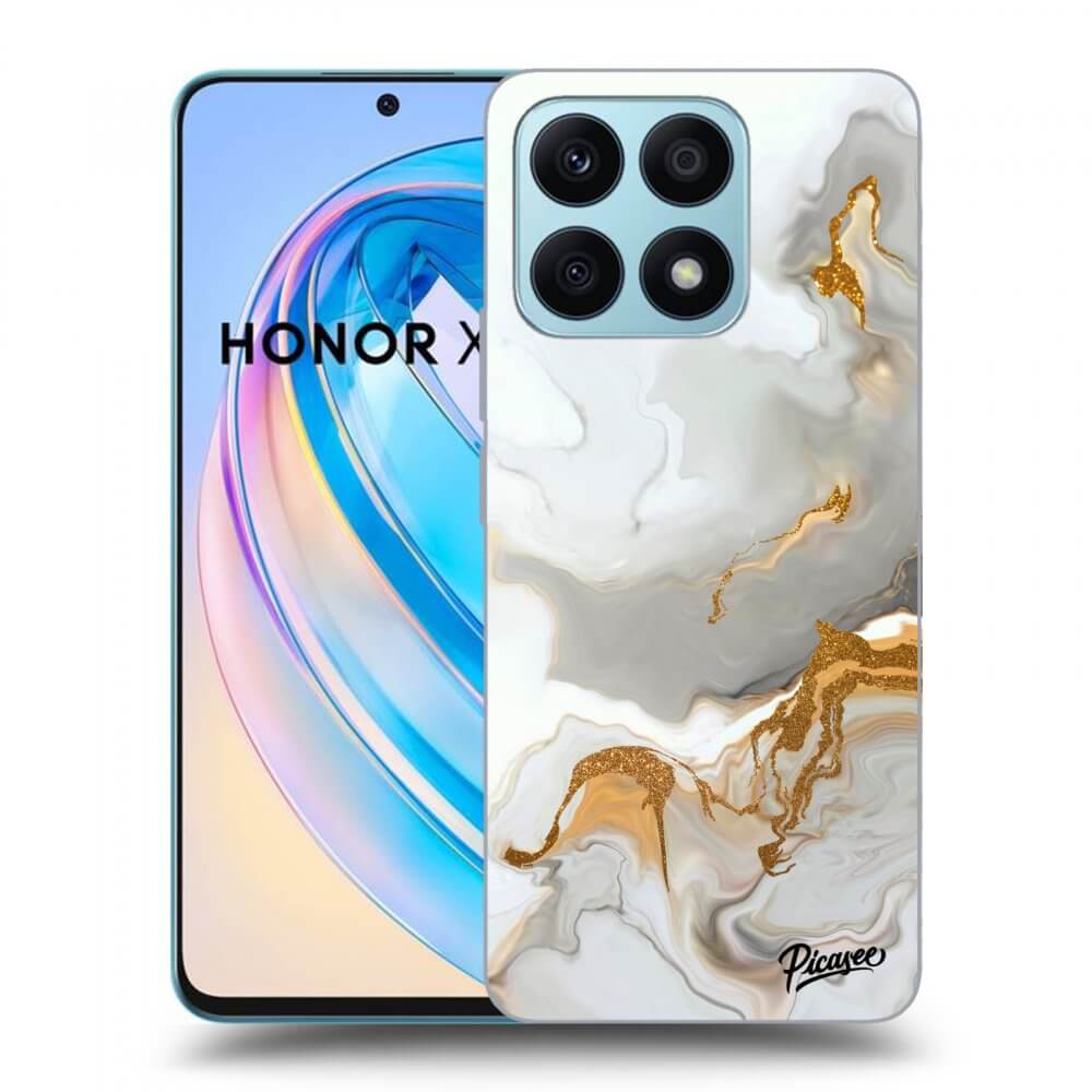 Picasee husă transparentă din silicon pentru Honor X8a - Her