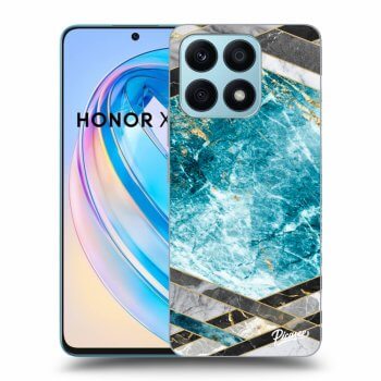 Husă pentru Honor X8a - Blue geometry