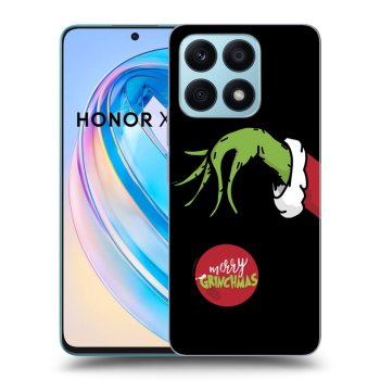 Picasee husă neagră din silicon pentru Honor X8a - Grinch