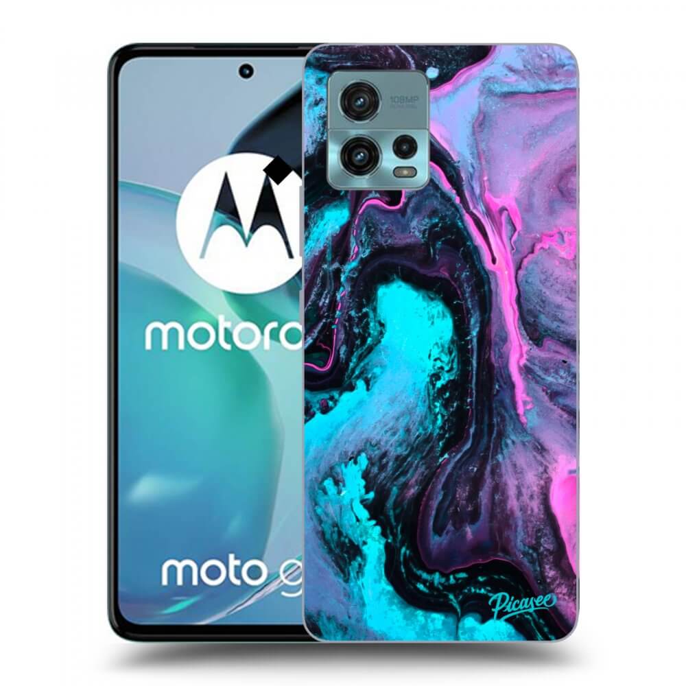 Picasee husă transparentă din silicon pentru Motorola Moto G72 - Lean 2