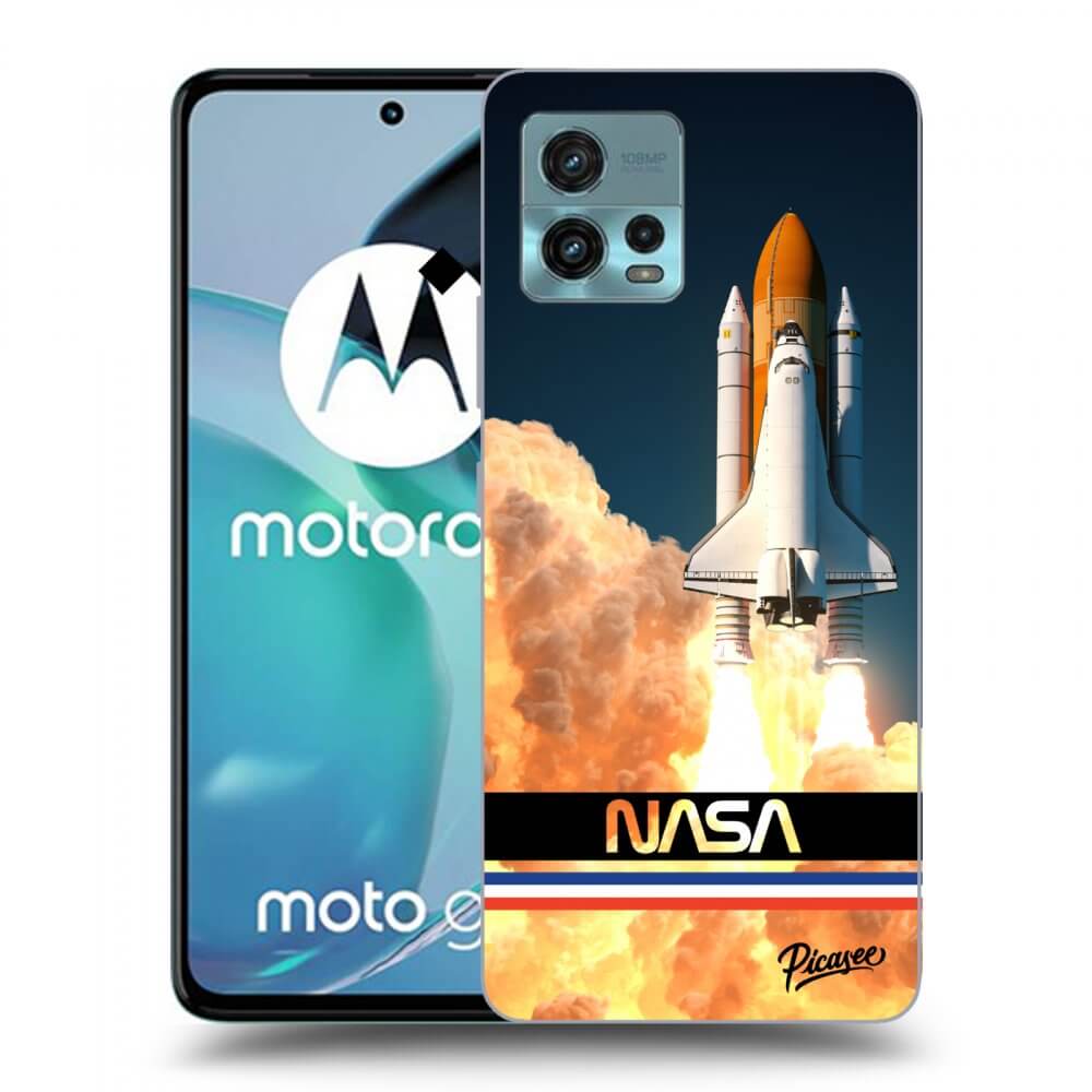 Picasee husă transparentă din silicon pentru Motorola Moto G72 - Space Shuttle