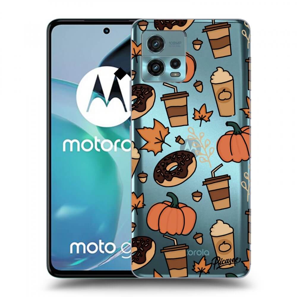 Picasee husă transparentă din silicon pentru Motorola Moto G72 - Fallovers