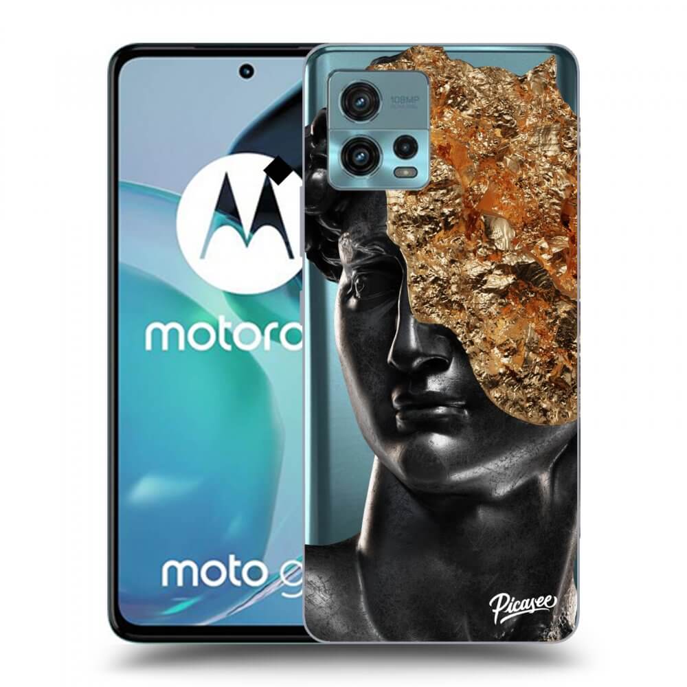 Picasee husă transparentă din silicon pentru Motorola Moto G72 - Holigger