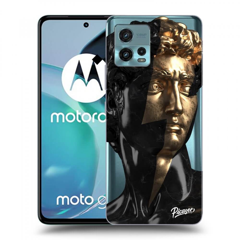 Picasee husă transparentă din silicon pentru Motorola Moto G72 - Wildfire - Black