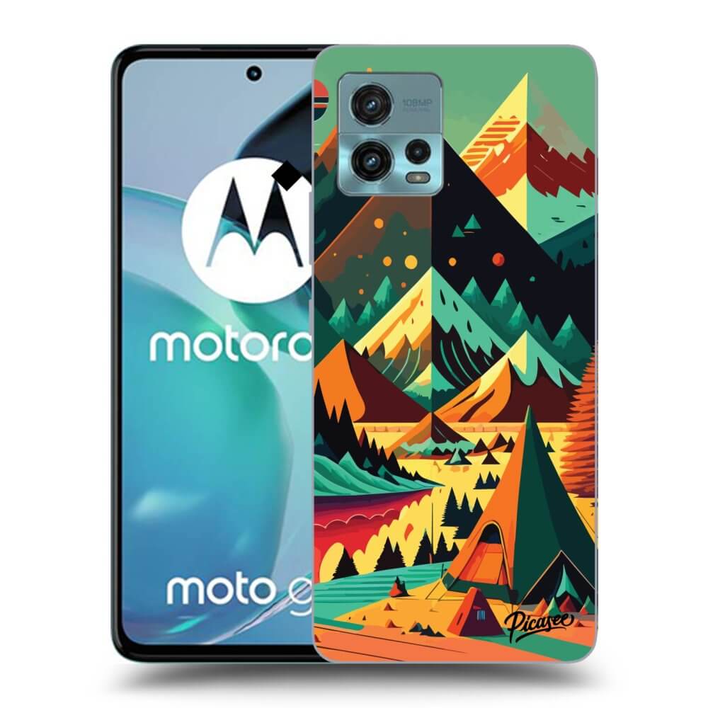 Picasee husă neagră din silicon pentru Motorola Moto G72 - Colorado