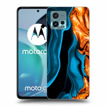 Husă pentru Motorola Moto G72 - Gold blue