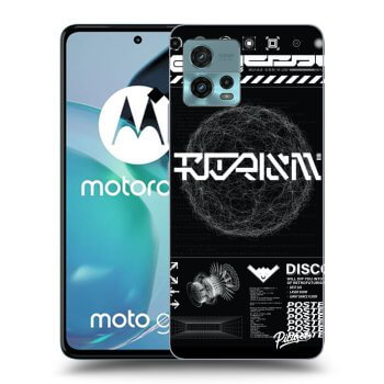 Picasee husă neagră din silicon pentru Motorola Moto G72 - BLACK DISCO