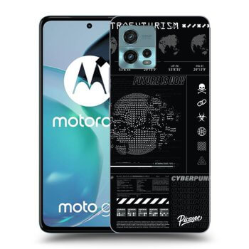 Picasee husă neagră din silicon pentru Motorola Moto G72 - FUTURE
