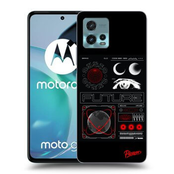 Picasee husă transparentă din silicon pentru Motorola Moto G72 - WAVES