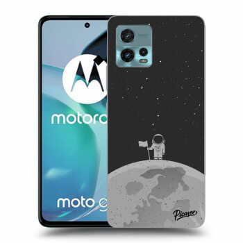 Picasee husă neagră din silicon pentru Motorola Moto G72 - Astronaut