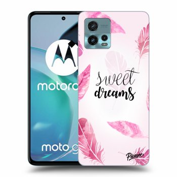Picasee husă neagră din silicon pentru Motorola Moto G72 - Sweet dreams