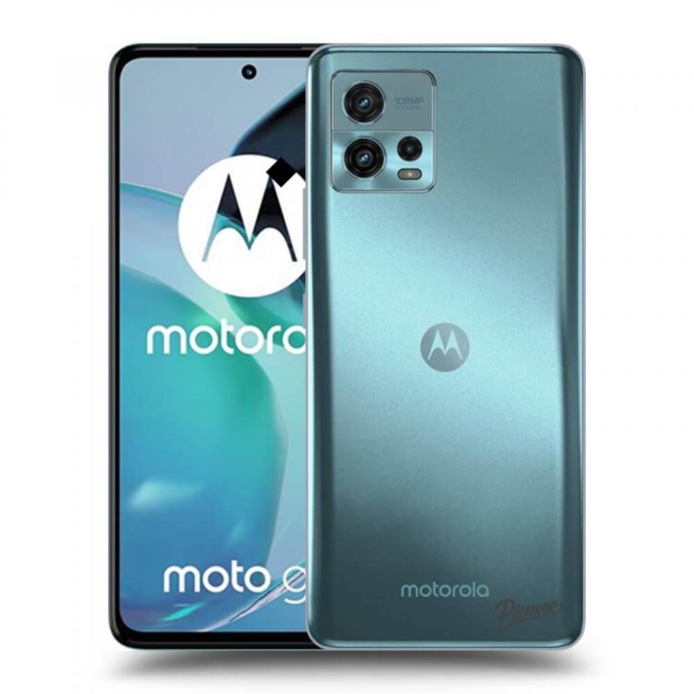 Picasee husă transparentă din silicon pentru Motorola Moto G72 - Clear
