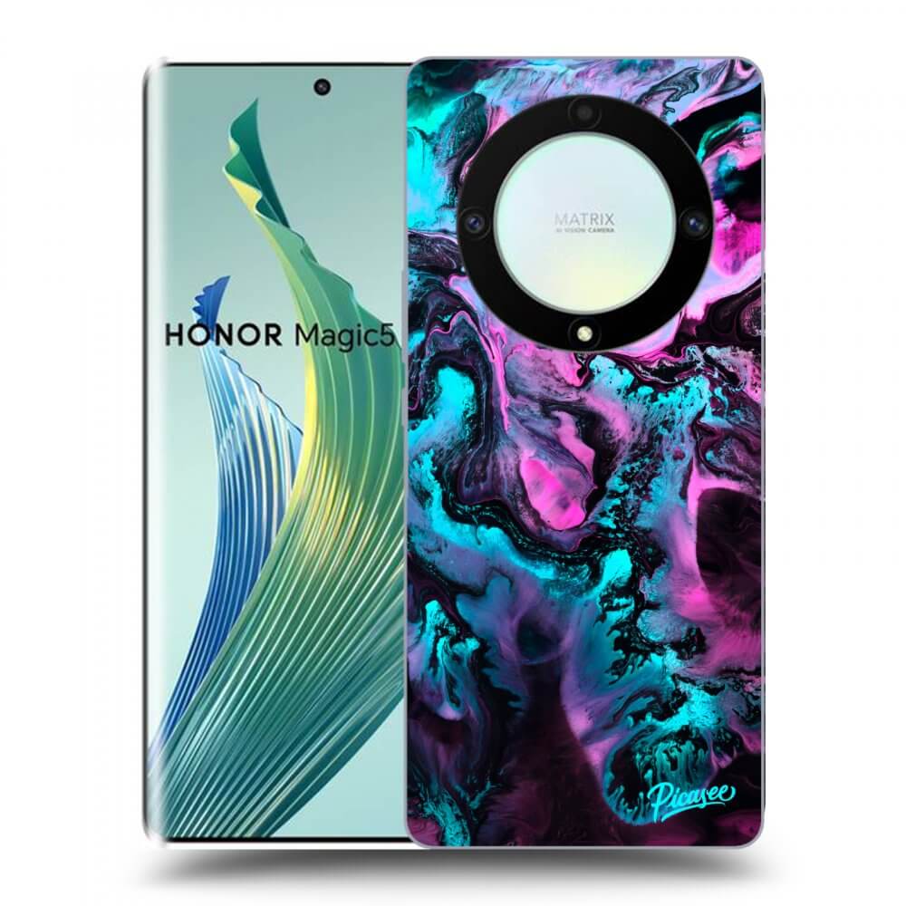 Picasee husă transparentă din silicon pentru Honor Magic5 Lite 5G - Lean