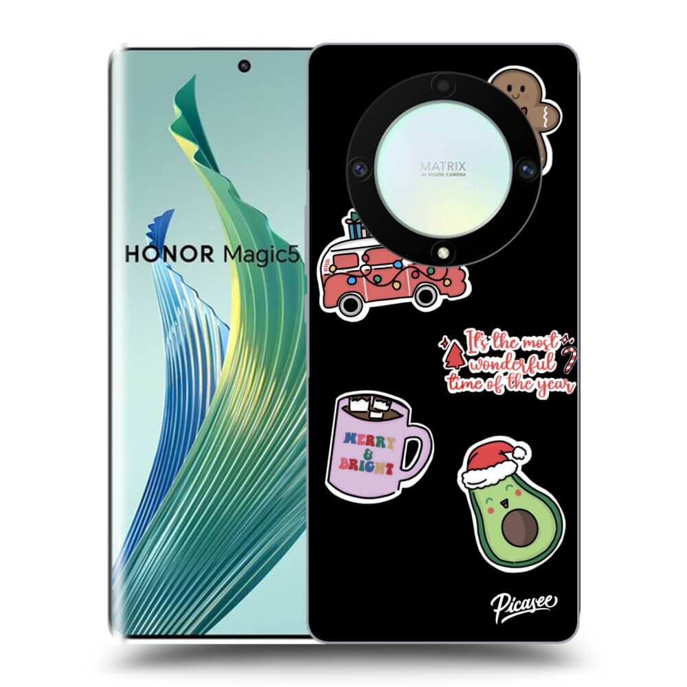 Picasee ULTIMATE CASE pentru Honor Magic5 Lite 5G - Christmas Stickers