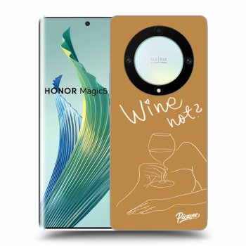 Picasee ULTIMATE CASE pentru Honor Magic5 Lite 5G - Wine not
