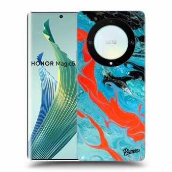 Picasee ULTIMATE CASE pentru Honor Magic5 Lite 5G - Blue Magma