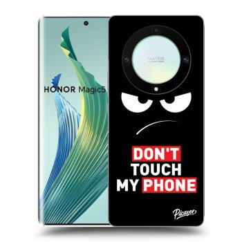 Husă pentru Honor Magic5 Lite 5G - Angry Eyes - Transparent