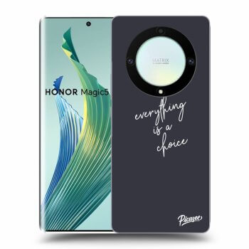 Picasee ULTIMATE CASE pentru Honor Magic5 Lite 5G - Everything is a choice