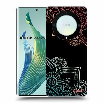 Husă pentru Honor Magic5 Lite 5G - Flowers pattern