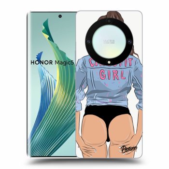 Husă pentru Honor Magic5 Lite 5G - Crossfit girl - nickynellow