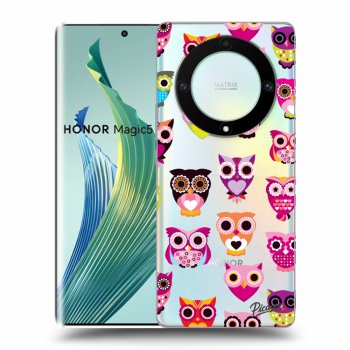 Husă pentru Honor Magic5 Lite 5G - Owls