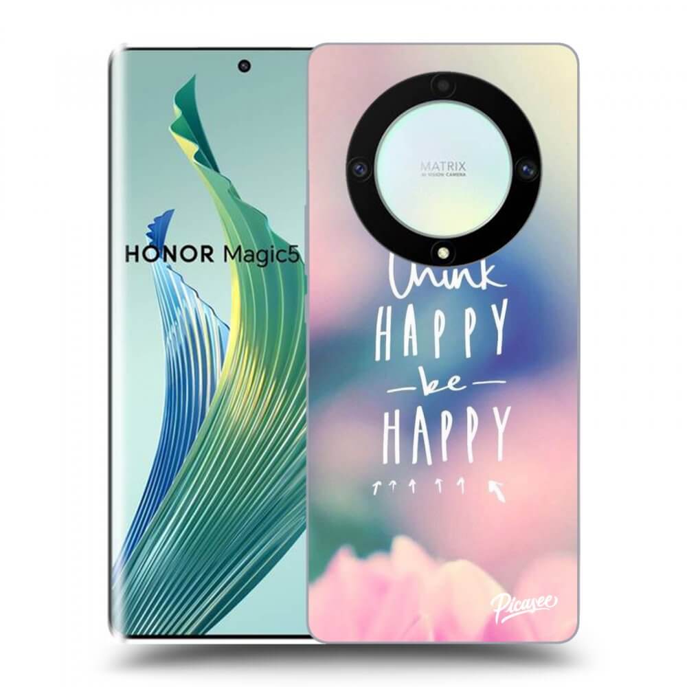 Picasee ULTIMATE CASE pentru Honor Magic5 Lite 5G - Think happy be happy