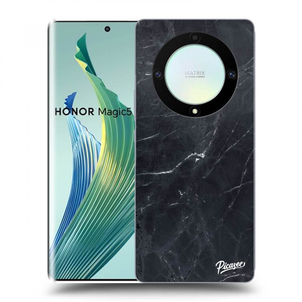 Picasee ULTIMATE CASE pentru Honor Magic5 Lite 5G - Black marble