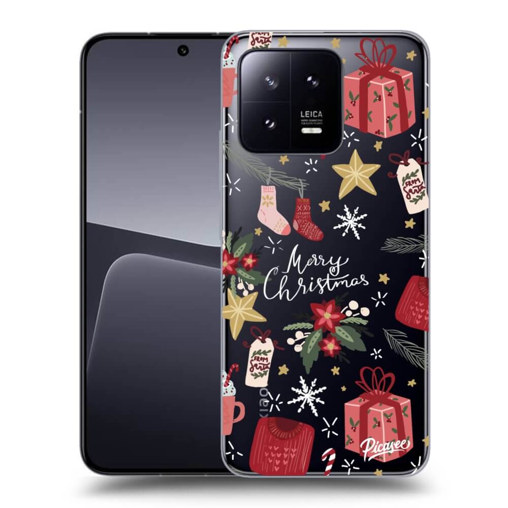 Picasee husă transparentă din silicon pentru Xiaomi 13 - Christmas