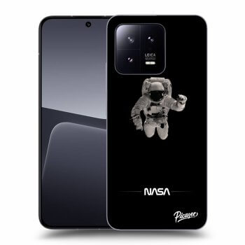 Picasee husă neagră din silicon pentru Xiaomi 13 - Astronaut Minimal