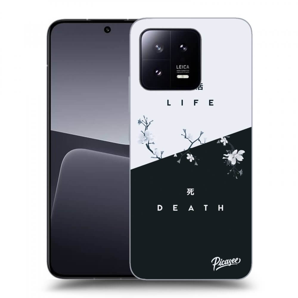 Picasee husă neagră din silicon pentru Xiaomi 13 - Life - Death