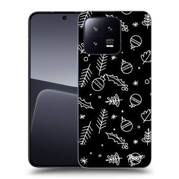 Picasee husă neagră din silicon pentru Xiaomi 13 Pro - Mistletoe