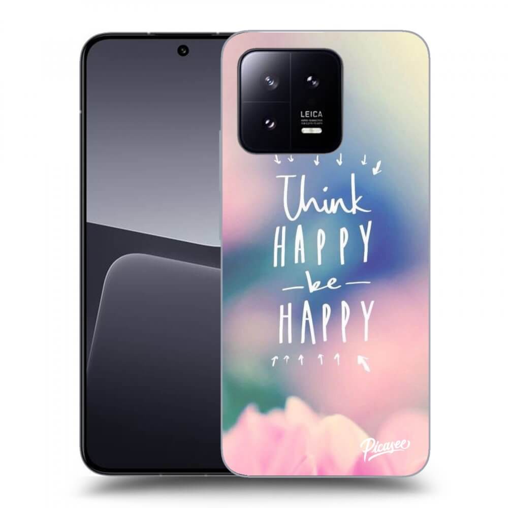 Picasee husă neagră din silicon pentru Xiaomi 13 Pro - Think happy be happy