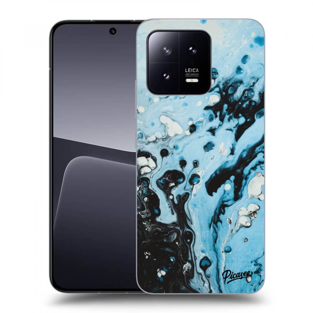 Picasee husă neagră din silicon pentru Xiaomi 13 Pro - Organic blue