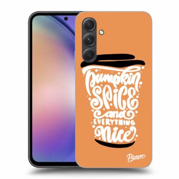 Husă pentru Samsung Galaxy A54 5G - Pumpkin coffee