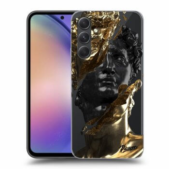 Husă pentru Samsung Galaxy A54 5G - Gold - Black