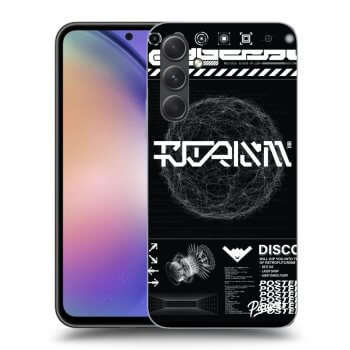 Picasee husă neagră din silicon pentru Samsung Galaxy A54 5G - BLACK DISCO