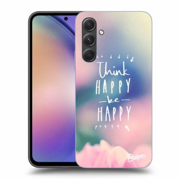 Husă pentru Samsung Galaxy A54 5G - Think happy be happy