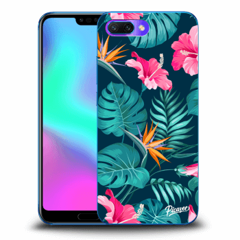 Husă pentru Honor 10 - Pink Monstera