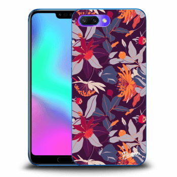 Husă pentru Honor 10 - Purple Leaf