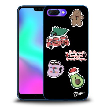 Husă pentru Honor 10 - Christmas Stickers