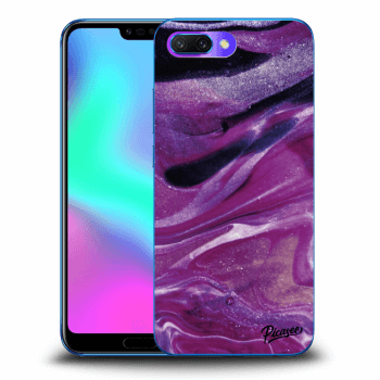 Husă pentru Honor 10 - Purple glitter