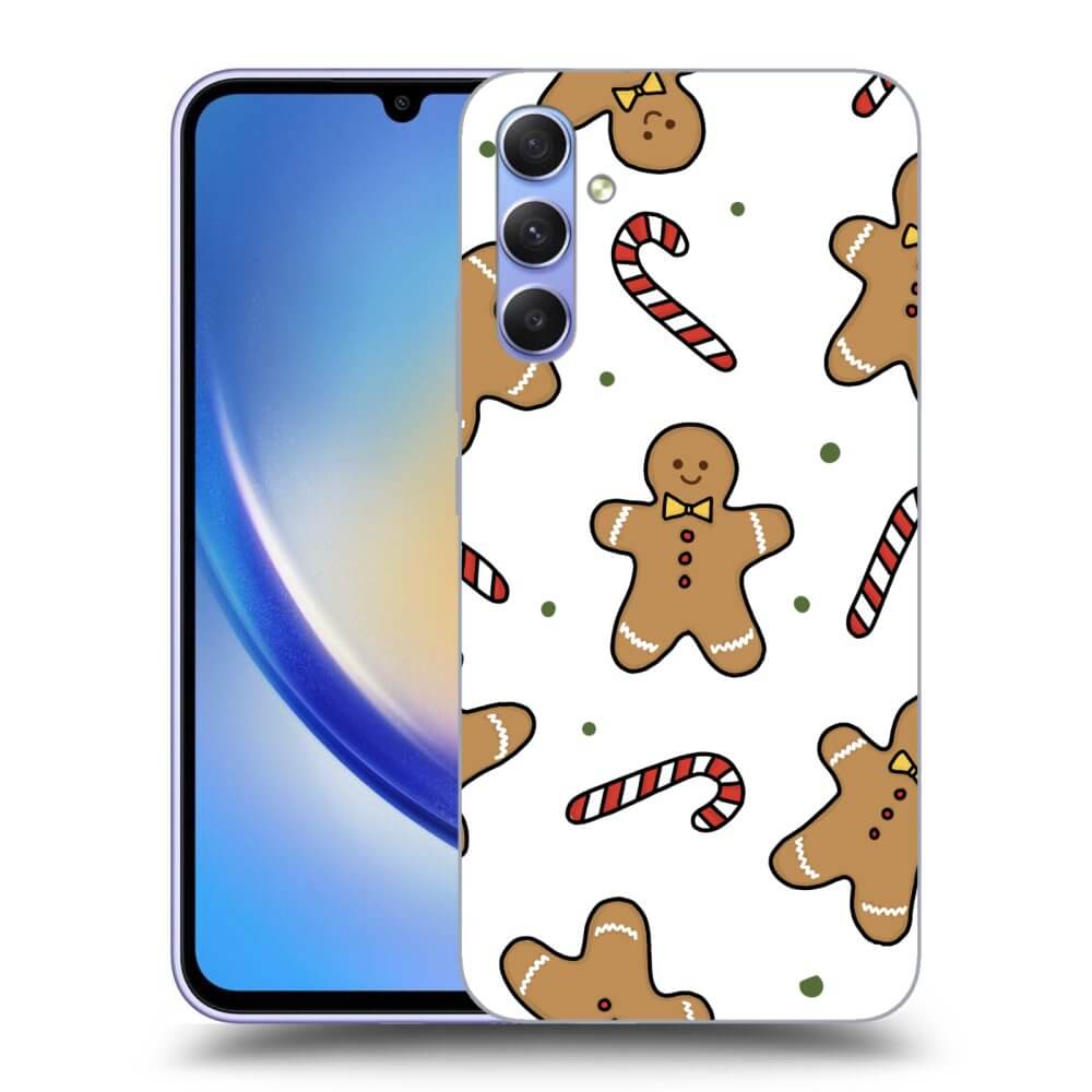 Picasee ULTIMATE CASE pentru Samsung Galaxy A34 5G A346B - Gingerbread
