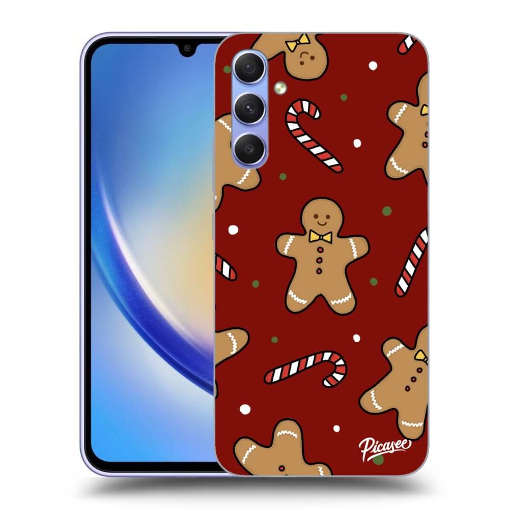 Picasee ULTIMATE CASE pentru Samsung Galaxy A34 5G A346B - Gingerbread 2